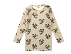 Lil Atelier top warm sand print